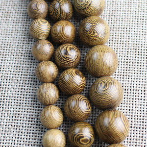 Chicken Wing Wood <b>Bracelet</b> 108 Beads 10mm Buddhist Prayer Beads Unisex Ethnic Style Jewelry Gift - Product Image 4
