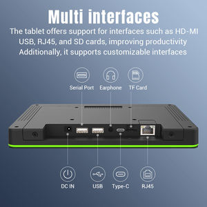 Nueva Tableta Android 11 de 10.1 Pulgadas con Pantalla Táctil, <span class=keywords><strong>2</strong></span> + 16 GB Edge, Montada en la Pared, Equipada con Luces LED para Sala de Conferencias - Product Image 5
