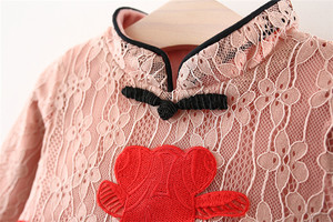 Ropa Infantil Japonesa al por Mayor, Vestidos de Rejilla Ajustables de Invierno para Niñas, Diseño de Año Nuevo, en China - Product Image 5