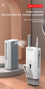 ชุดทำความสะอาดคีย์บอร์ดคอมพิวเตอร์แล็ปท็อปแปรง7ใน1ชุดทำความสะอาดหัวดึงกุญแจทำความสะอาดหัวปากกาสำหรับหูฟัง airpods ที่วางโทรศัพท์มือถือ - Product Image 6