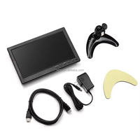 Monitor de 10.1 Pulgadas, Pantalla LCD TFT de 1024x600 con Entrada HD MI VGA BNC para CCTV, Seguridad, Auto, Mini PC, Raspberry Pi, Juegos