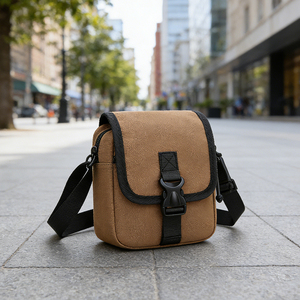 Bolso <span class=keywords><strong>Bandolera</strong></span> Mini para <span class=keywords><strong>Hombre</strong></span>, Personalizable con Logotipo, de Moda, Casual, Práctico, para Teléfono, con Nailon Impermeable, Venta al Por Mayor - Product Image 4