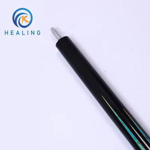 Taco de Billar Profesional de Fibra de Carbono de 58 Pulgadas y 12.9 mm, Eje de Fibra de Carbono de Baja Deflexión, Unión Uni-Loc de <span class=keywords><strong>2</strong></span> Piezas para Billar y Snooker - Product Image 2