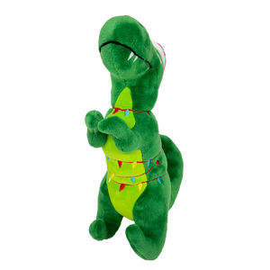 Juguete navideño de alta calidad para perros, muñeco de peluche de dinosaurio - Product Image 3