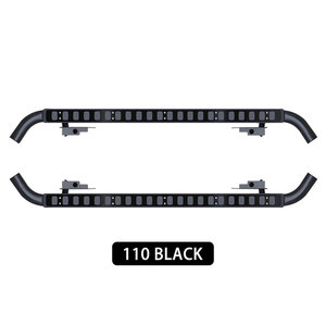 2Pcs Left Right Thép Bước Bên Phù Hợp Cho Land Rover Bảo Vệ 110 Bảng Chạy Nerf Thanh Pedal Protector Side cầu Thang - Product Image 1