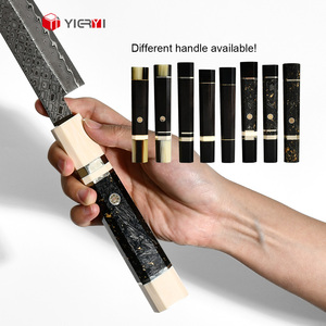 Yieryi Nieuwe High Carbon Skd 11 Stalen 298Mm 11.7 "Vis Sushi Snijden Kiritsuke Japans <span class=keywords><strong>Sashimi</strong></span> Mes Met Koolstofvezel Handvat - Product Image 6