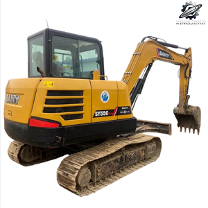 Excavadora de cadenas usada Komatsu 55, de segunda mano, marca original japonesa, excavadora de cadenas pequeña de 5.5 toneladas - Product Image 2