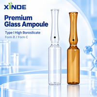 Personnalisation OEM/ODM d'ampoules en verre transparent avec ampoules en verre borosilicate de haute qualité, formes B et C