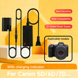 อะแดปเตอร์ <span class=keywords><strong>E6</strong></span> AC สำหรับกล้อง Canon LP <span class=keywords><strong>E6</strong></span> Series อย่างต่อเนื่อง - Product Image 6