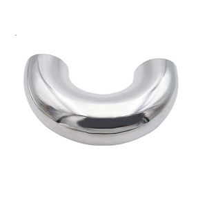 Codo de 180 grados Acero inoxidable sanitario 304 <span class=keywords><strong>316</strong></span> Soldadura a tope tipo U para accesorios de conexión de tuberías - Product Image 3