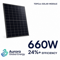 Module photovoltaïque de nouvelle génération 660W alliant technologie cellulaire moderne et performances solaires fiables