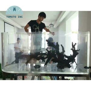 ตู้ปลาอะคริลิกรูปทรงกลม TOMATO INC สำหรับตกแต่งภายในวิลล่าหรู - Product Image 5
