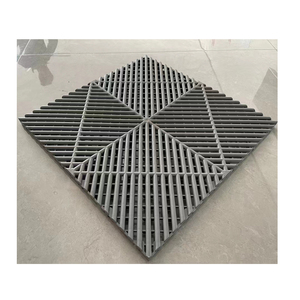 Modular Interlocking PP Garage Tiles Car Wash Plastic Flooring Durable <b>Floor</b> Mat for Garages - Product Image 1