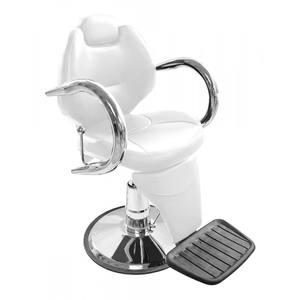 Silla de peluquería de lujo para comercio electrónico, sillón Blanco de barbería, nanofuerte, mueble - Product Image 2