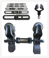 Chaîne de convoyeur aérien automatique à poutre en I X458 et chariot pour ligne de peinture en poudre