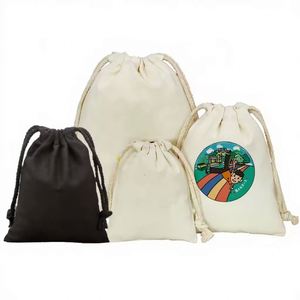 Sac à dos de rangement en coton et lin tendance, durable et pratique pour les voyages, pour femmes et hommes - Product Image 1