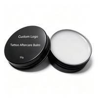 Bálsamo para tatuajes de fórmula estable seleccionada a mano, tamaños grandes y pequeños, gel para el cuidado posterior del tatuaje con logo impreso personalizado para tatuajes comerciales