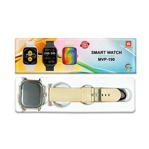 Último Smartwatch com Tela Touch HD de 2,3 polegadas, Música BT, Chamadas, Múltiplos Modos Esportivos, Rastreador de Fitness, Relógio Inteligente MVP-190 - Product Image 1