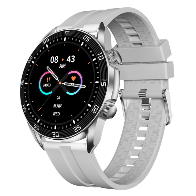 2024 Amoled Smart Watch Am07 466*466 High Resolution 300mAh Battery Bt Calling Wireless Charging Health Care Smartwatch