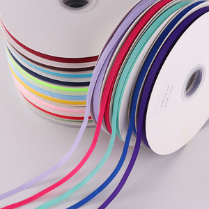 Ruy Băng Satin Một Mặt Màu Trơn Polyester - Product Image 2