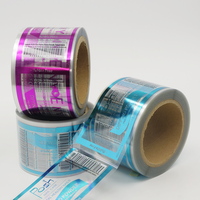 Autocollants pour bouteilles cosmétiques, impression en rouleau, finition brillante ou mate, imperméables, entièrement transparents, en vinyle cristallin, avec étiquette en feuille de couleur