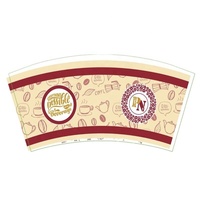 Gobelet en papier avec revêtement PE simple, gobelet en papier pour boissons chaudes avec revêtement PE, gobelet en papier personnalisé avec revêtement PE, 6 oz, 7 oz