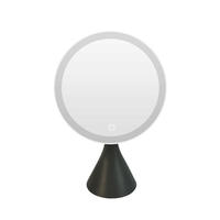 Miroir de maquillage intelligent à infrarouge sans contact avec capteur LED, 9,5 pouces HD, 1350 lumens, 3 modes de couleur réglables, durable, respectueux de l'environnement