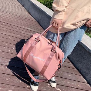 Bolso de viaje rosa para mujer, bolsa de lona giratoria, para la noche, para mujer - Product Image 5