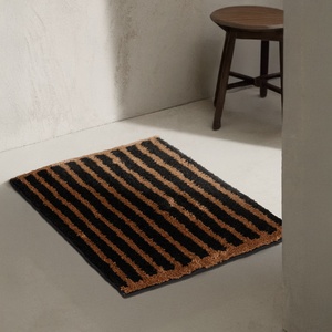 Moderne Plaid Stripe Mikro faser Fuß matte Anti-Rutsch-Rücken Fluffy Tufted Super Absorbent Badezimmer matte Durable Party <span class=keywords><strong>Home</strong></span> <span class=keywords><strong>Decor</strong></span> <span class=keywords><strong>Mat</strong></span> - Product Image 6