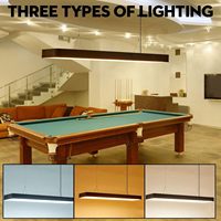 Luminaires suspendus OEM pour salles de billard, salles de jeux, restaurants, cafés, éclairage LED pour table de billard, lumière LED pour table de billard