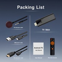 Nuevo Q6 ATV Stick H313 2GB RAM Android Stick Tv 4K Dongle Voice Remote Smart TV Stick