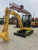 Mini-excavatrice Komatsu PC30MR d'occasion avec cabine complète, bon marché et de bonne qualité / Excavatrice d'occasion PC30MR avec cabine complète