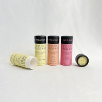 Tube en papier kraft blanc imprimé multi-tailles, fait main, écologique, biodégradable, personnalisable, pour parfum et rouge à lèvres