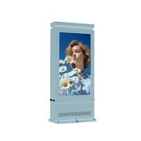 Señalización Digital LCD para Exteriores de Doble Cara, de 49 Pulgadas, IP65, Alto Brillo, Resistente al Agua, para Áreas Públicas y Calles Comerciales