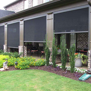 Persianas Verticales Eléctricas Inteligentes Ecológicas <span class=keywords><strong>para</strong></span> <span class=keywords><strong>Ventanas</strong></span> Francesas, Opacas, Dobles, Transpirables, Resistentes al Viento, Motorizadas - Product Image 4