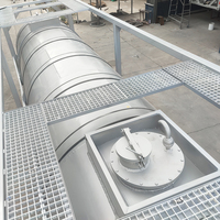 Prix usine 40ft 30ft 20ft conteneur de réservoir d'huile en aluminium pour le transport
