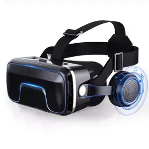 2022 מוצר חדש VR משקפיים תיבת 3D משקפיים מציאות מדומה משקפיים VR אוזניות תיבת עבור Google קרטון Smartp