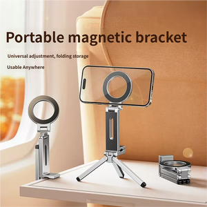 360 °   Support de téléphone rotatif et pliable pour avion, bureau, lit – Support réglable à clipser pour avion, train, voyage, bureau - Product Image 2