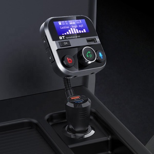 Belking de Audio de coche transmisor FM inalámbrico para la estación de Radio de manos libres MP3 jugador diente azul - Product Image 5