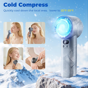 Factory Wholesale High Quality Handheld Mini <b>Cooling</b> Cold Air Cooler <b>Ice</b> <b>Fan</b> With <b>Ice</b> Water - Product Image 5
