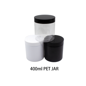 Bán Buôn 720Ml 900Ml 1250Ml Vuông Rộng Miệng <span class=keywords><strong>Container</strong></span> Dễ Dàng Grip Xử Lý Rõ Ràng Rỗng Nhựa Jar Với Nắp Màu Đen - Product Image 1