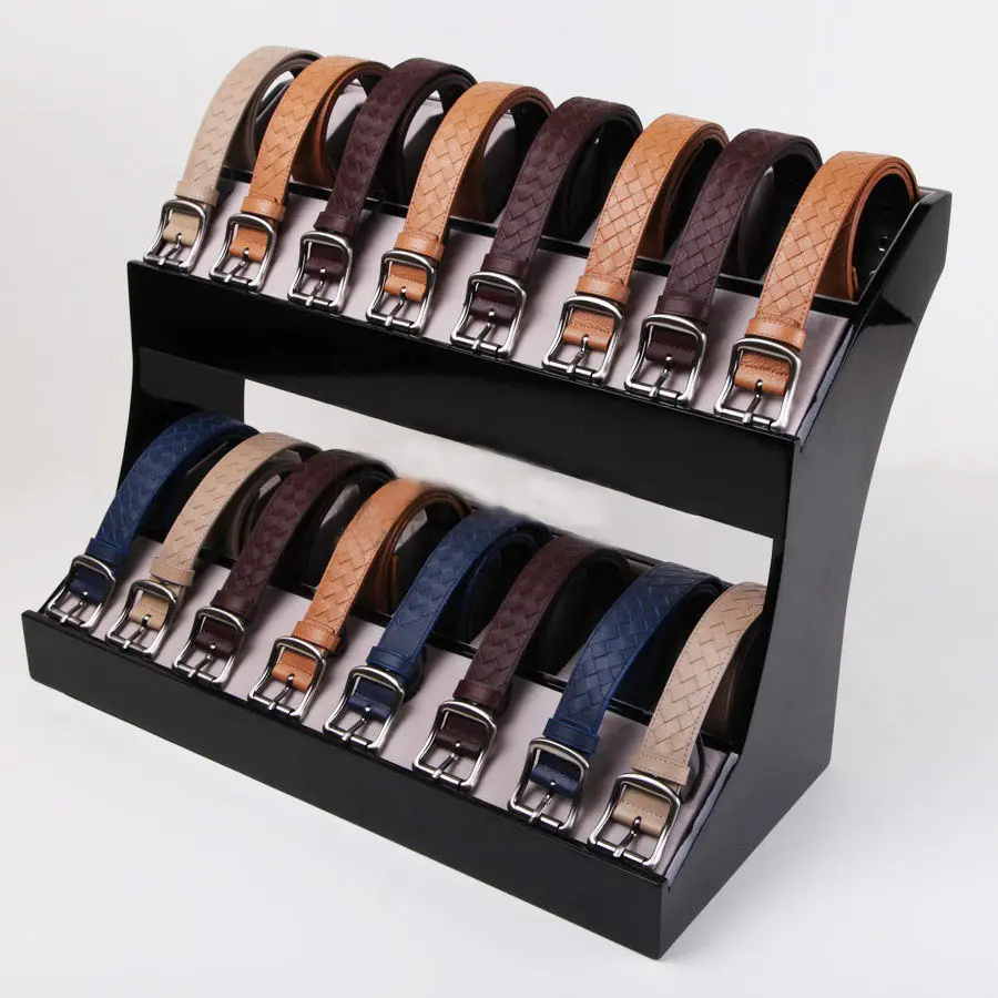 Acrylic Leather Belt Display Stand