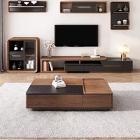 Table basse centrale en bois moderne avec couvercle élévateur et compartiment de rangement caché Design multifonctionnel pour meubles de maison