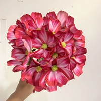 Têtes de fleurs artificielles Cosmos Galsang, bouquets de fleurs persanes Cosmos pour la décoration de vitrine