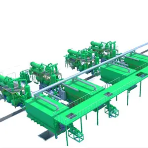 Automatische 15tpd Afval Plastic/Band Semi-Continue Pyrolyse Om Stookolie Fabriek/Machine Te Krijgen