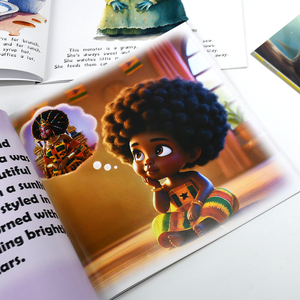 Impresión <span class=keywords><strong>de</strong></span> <span class=keywords><strong>Libros</strong></span> <span class=keywords><strong>de</strong></span> Historias <span class=keywords><strong>de</strong></span> Dibujos Animados para el Desarrollo Emocional y el Aprendizaje del Comportamiento <span class=keywords><strong>de</strong></span> Bebés y Niños, Personalizados al por Mayor - Product Image 4