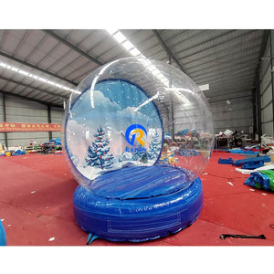 Vente en gros de boule gonflable de taille humaine de Noël de couleur magique boule de <span class=keywords><strong>neige</strong></span> gonflable de maison de bulle de <span class=keywords><strong>neige</strong></span> pour la <span class=keywords><strong>location</strong></span> - Product Image 6