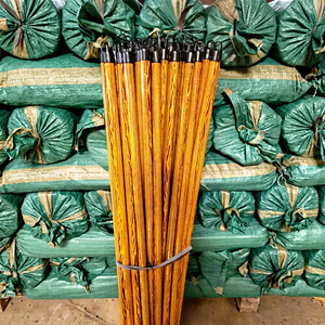 Balai en bois recouvert de PVC avec poils durs et manche en bois pour usage domestique au Vietnam / Fabriqué au Vietnam - Product Image 1