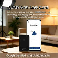 Traceur GPS intelligent UWB étanche IPX65 Duo &amp;   Localisateur de suivi en temps réel pour Find My Google Find Android Pet