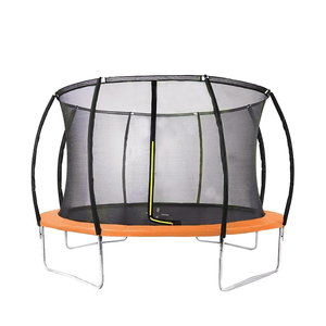Lớn trong nhà/ngoài trời Trampoline cho nhà mẫu giáo sử dụng thương mại với bảo vệ <span class=keywords><strong>Net</strong></span> trẻ em người lớn nhảy cả hai chàng trai cô gái - Product Image 1
